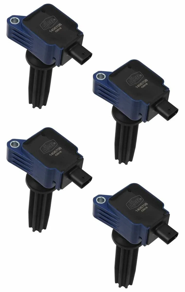 ACCEL Ignition Coil-SuperCoil-12-17 Ford EcoBoost 2.0L_2.3L-L4-Blue-140670B-4